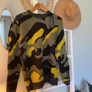 Camo sweater